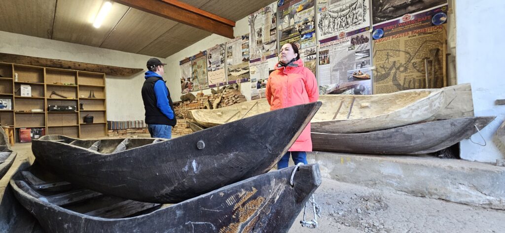 Haabjakoja külastajad muuseumiööl